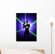 Laser tag background Wall Decal