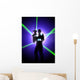Laser tag background Wall Decal