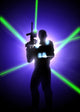 Laser tag background Wall Decal