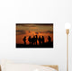 escursione al tramonto Wall Decal