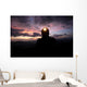 Excursion Mountain Sunrise Wall Decal
