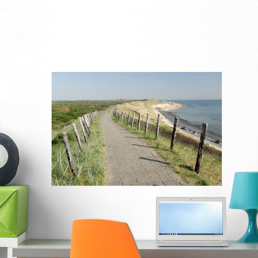 Coastline in the Netherlands Wall Decal