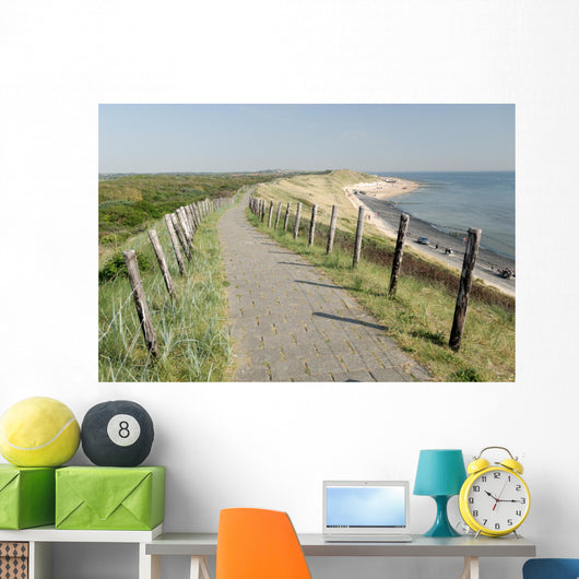Coastline in the Netherlands Wall Decal