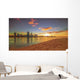 Golden Sunrise View of Perth Skyline Wall Decal