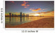 Golden Sunrise View of Perth Skyline Wall Decal