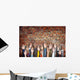 Group of Diverse Casual People's Hands Raised Concept Wall Decal