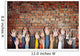 Group of Diverse Casual People's Hands Raised Concept Wall Decal
