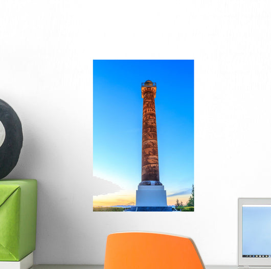 Astoria Column Wall Decal