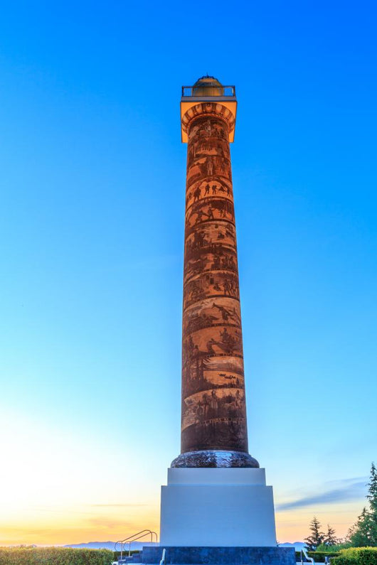 Astoria Column Wall Decal