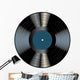 blue gray LP Wall Decal