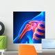 Shoulder Joint Anatomy Pain Wall Decal