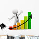 Profit Growth Marketing Wall Decal