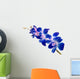 Flower Decals - blue orchid Wall Decal
