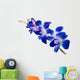 Flower Decals - blue orchid Wall Decal