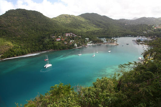 Marigot bay, St. Lucia Wall Decal