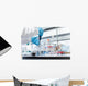 Scientist in lab Wall Decal