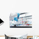 Scientist in lab Wall Decal