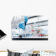 Scientist in lab Wall Decal