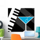 Piano Bar Wall Decal