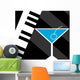 Piano Bar Wall Decal