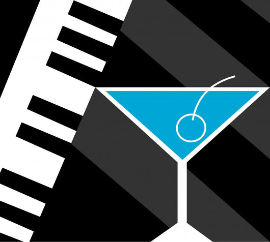 Piano Bar Wall Decal