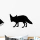 Silhouette Fennec Fox Wall Decal