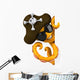 Cool Pirate Octopus Wall Decal