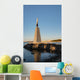 Statue of Saint Nicholas in Nessebar, Bulgaria on sunrise Wall Decal