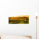 Vineyard Sunrise - Bordeaux Vineyard Wall Decal