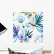 Watercolor Jungle Cockatoo Wall Decal