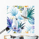 Watercolor Jungle Cockatoo Wall Decal