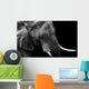 Elephant up Low Key Wall Decal