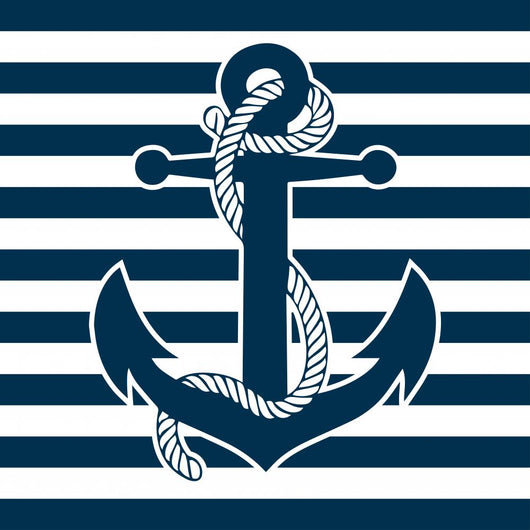 Vintage Anchor and Striped