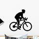 Cycling Silhouette Wall Decal