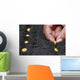 Planting green corn seeds Wall Decal