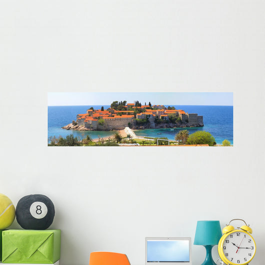 St.Stefan Montenegro Wall Decal