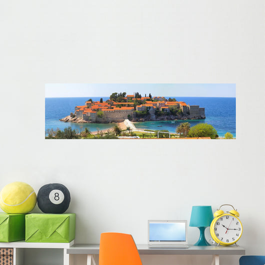 St.Stefan Montenegro Wall Decal