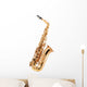 Side-View Saxophone Wall Decal