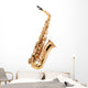 Side-View Saxophone Wall Decal