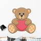 Cute Teddy Bear Wall Decal