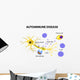 Autoimmune Disease Diagram Wall Decal