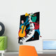 musical jazz trio Wall Decal