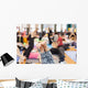 yoga class Wall Decal