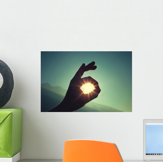 Willing to sustainable and renewable energie Wall Decal