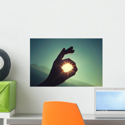Willing to sustainable and renewable energie Wall Decal