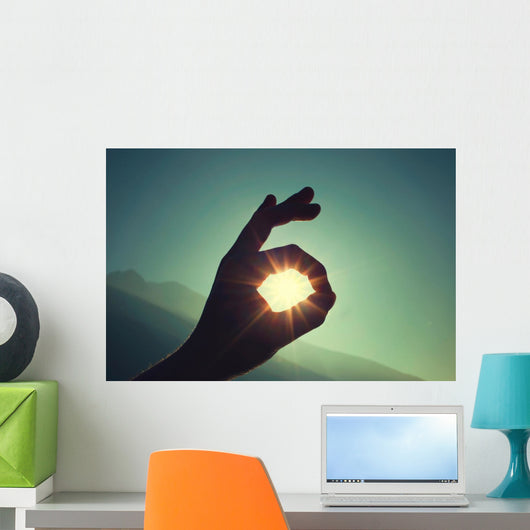 Willing to sustainable and renewable energie Wall Decal