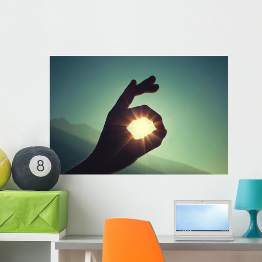 Willing to sustainable and renewable energie Wall Decal
