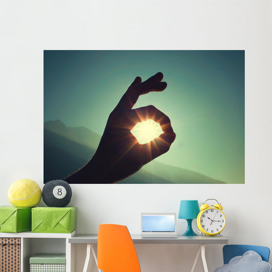 Willing to sustainable and renewable energie Wall Decal