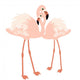 Pair Flamingos