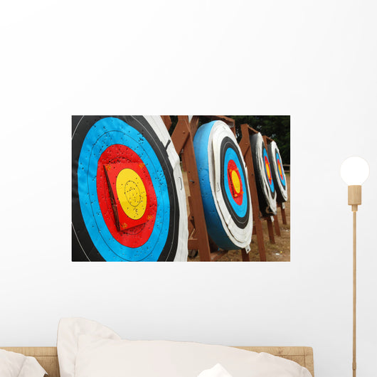 Row of Targets Wall Decal